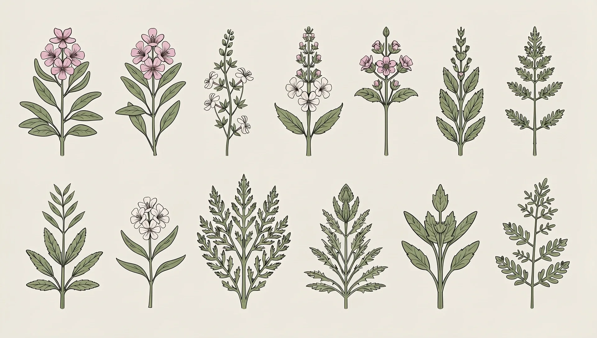 Indonesian botanical specimens